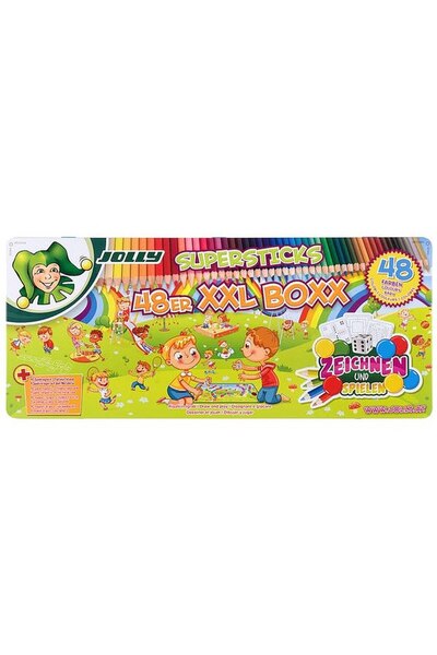 Jolly Set Supersticks XXL Color și Joacă 3000-0525