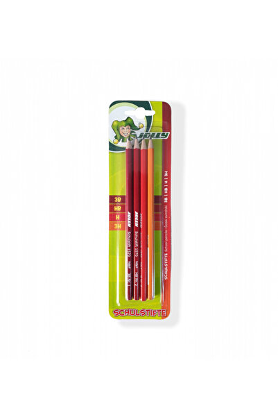 Jolly Set de 4 creioane școlare |   1570-0002