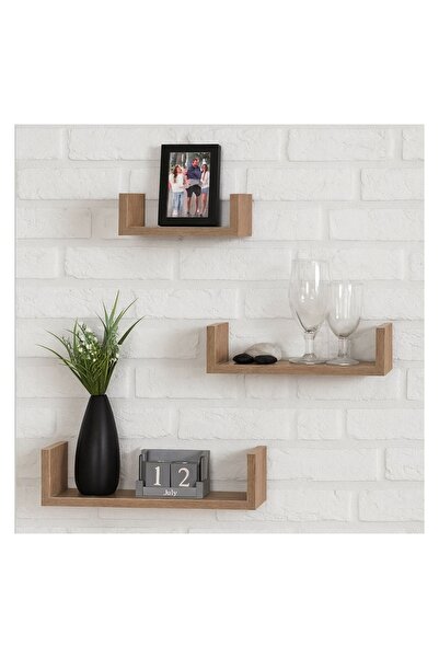 OEM Raft / organizator de perete pentru birou, 3 bucăți, 42.5 x 10.2 x 10.2cm...