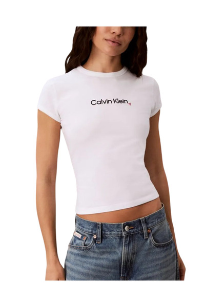 Calvin Klein Γυναικείο T-shirt Λευκό LV047H835G-YAF