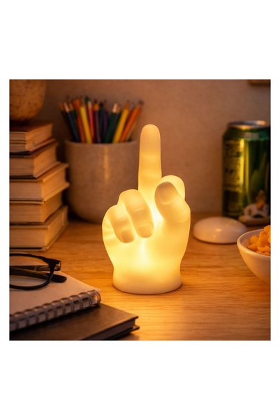 OEM Lampa Decorativa 3D in Forma de Mana cu Design „Middle Finger” 6x5x12,5cm...