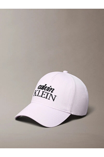 Calvin Klein Lila Kadın Şapka %100 Pamuk Nakış Logolu Cap LV04F5086G