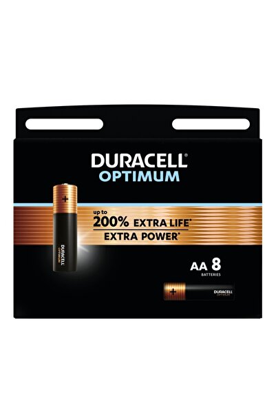 Duracell Battery set R6 AA Optimum 1.5V, 8 pcs