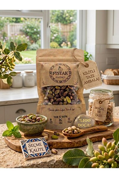 Doğal Boz Fıstık İçi Künefelik Baklavalık Pastalar İçin -100gr