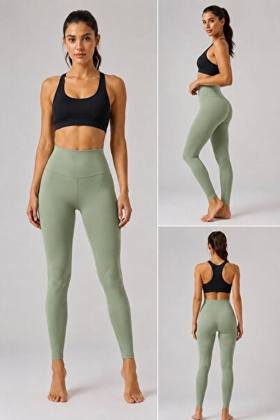 VERA LİFE High Waisted, Padded (Fleece-Lined) Diving Women's Tights
