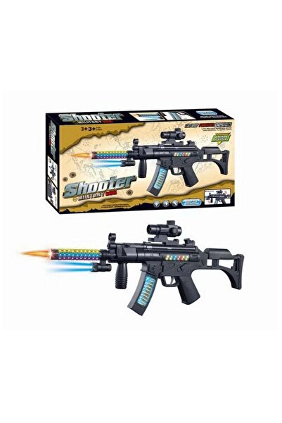 Generic Shooter Series Battery Operated Light & Sound Military Toy Gun for Ki...