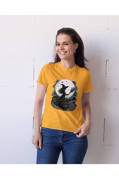 MVRDAR Tricouri unisex 100% bumbac colecția Halloween, Spooky și Horror