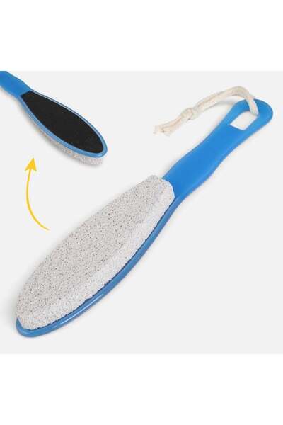 BAMI NETWORK Piatra pila picioare 2in1 maner ergonomic bleu