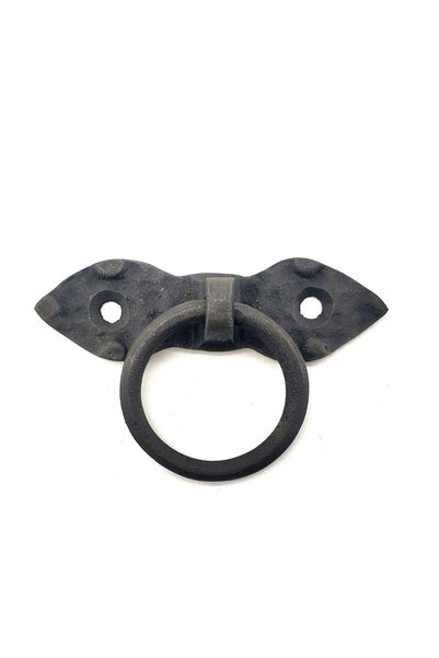 OEM Antique Style Decorative Brass Leaf Furniture Handle, Door Lock Ring - 80...