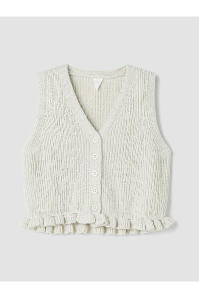 LC Waikiki V Dikim Girls' Knitwear Vest for Style Enthusiasts from Uzg Store