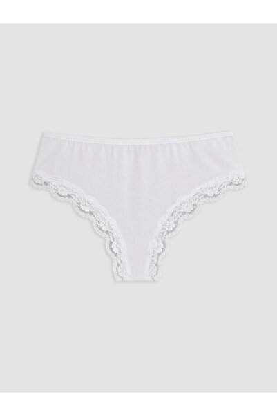 LC Waikiki Esvab • Modern & Sophisticated Lace Detailed Brazilian Panties 3-Pack