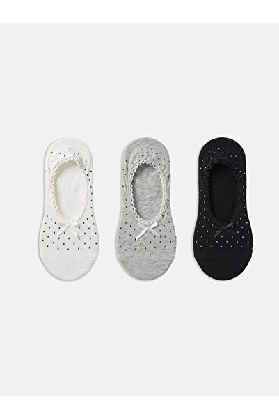 LC Waikiki I Polka Dot Women's Ballerina Socks 3-Pack from Freezen Store
