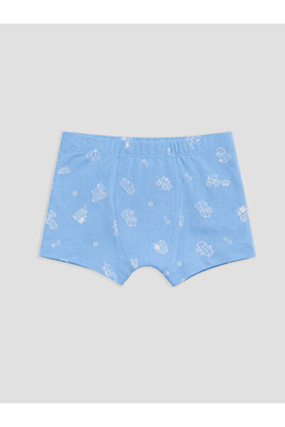 LC Waikiki Rmz Gi̇yi̇m Farkiyla Printed Boys' Boxer Shorts