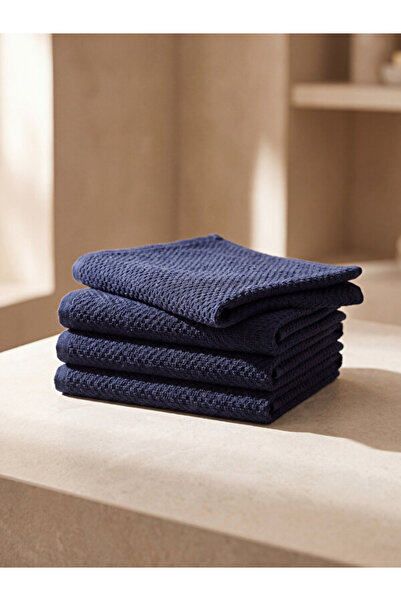 LC Waikiki I Cotton Hand Towel Set of 4 30X30 cm from Freezen Store