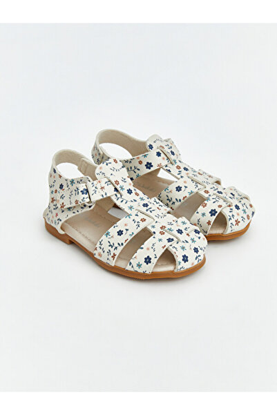 LC Waikiki Esvab • Modern & Distinctive Floral Embroidered Girls' Sandals