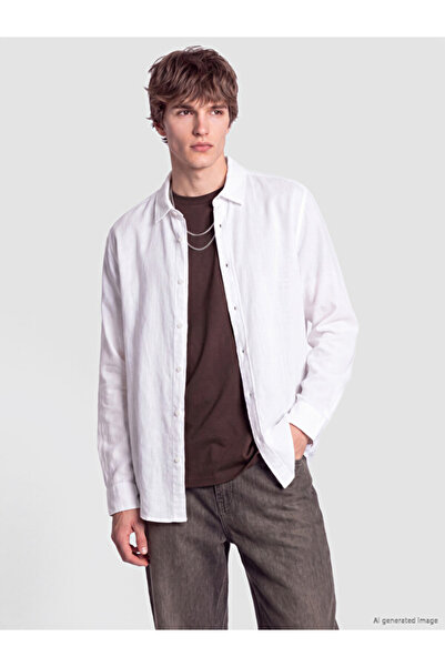 LC Waikiki Rmz Gi̇yi̇m Farkiyla Standard Fit Po Poplin Rkek Shirt