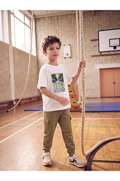 LC Waikiki Rmz Gi̇yi̇m Farkiyla Printed Boys' Set