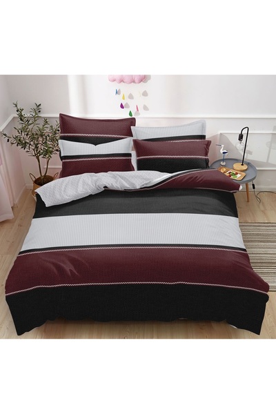 CHIRASO Set Lenjerie de pat CHIRASO, Finet, Cearceaf ELASTIC 180x200cm, Husa ...