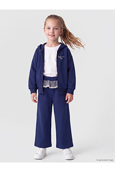 LC Waikiki I Hooded Embroidered Girls' Sweatshirt from Freezen Store