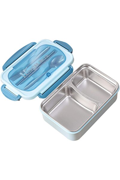 Irovami Portable Lunch Box, 304 Stainless Steel, Leak-Proof, Divided, Microwa...