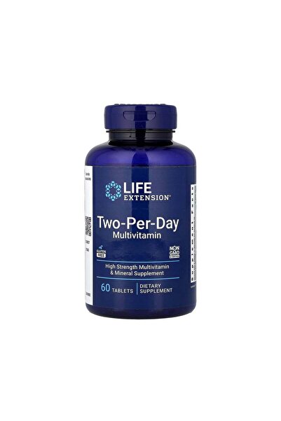 Life Extension Two-Per-Day Multivitamin - 60 Tablets