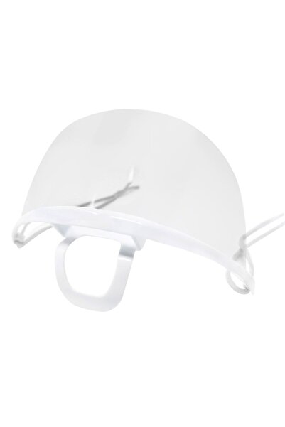 OEM Vizieră de protecție facială din plastic transparent, 14x7cm