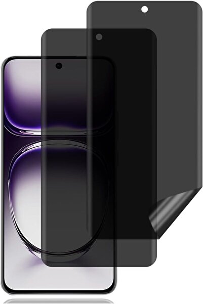 aheaks Oppo Reno 12 5G/Oppo Reno 12 Pro 5G Hayalet Ekran Koruyucu, İnce Jelat...