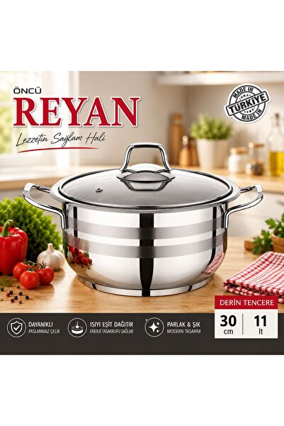 Genel Markalar ÖNCÜ RAYAN DERİN TENCERE (30 CM -11,00 LT)