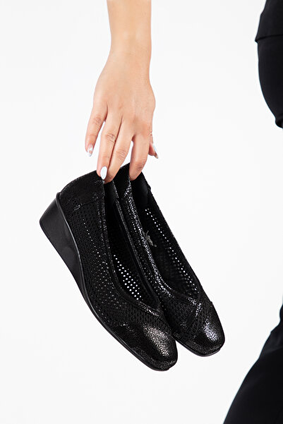 Elile Shoes حذاء نسائي من الجلد الطبيعي بكعب مبطن مريح مقاس 33-34-35 حتى 41-42