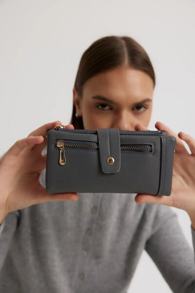 Monalisa Home Clip-On Multi-Compartment Women's Wallet