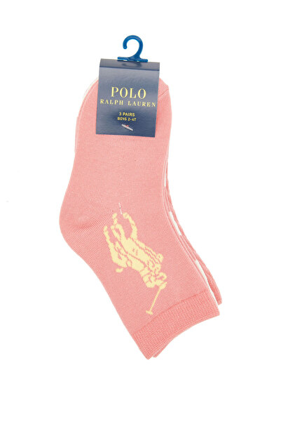 Polo Ralph Lauren Pink And White Girl 2-Piece Socks Set