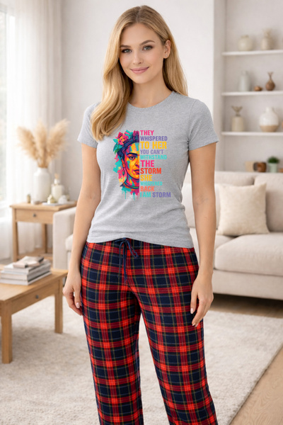 MVRDAR Pijamale dama din bumbac premium, pijama femei confortabila