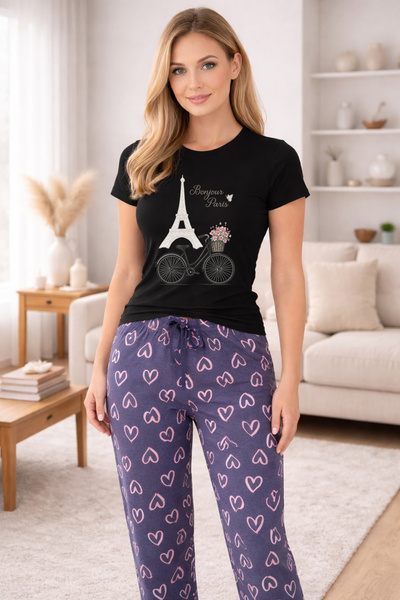 MVRDAR Pijamale dama din bumbac premium, pijama femei confortabila