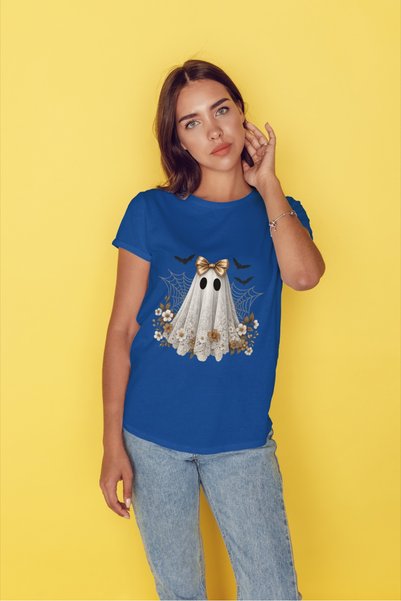 MVRDAR Tricouri unisex 100% bumbac colecția Halloween, Spooky și Horror