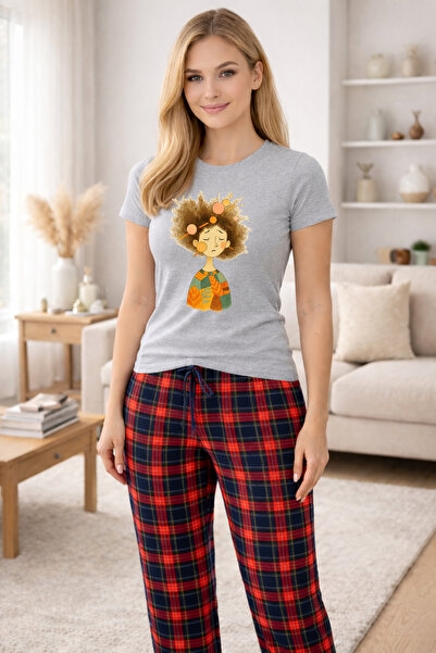 MVRDAR Pijamale dama din bumbac premium, pijama femei confortabila