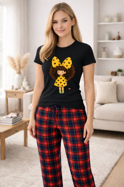 MVRDAR Pijamale dama din bumbac premium, pijama femei confortabila