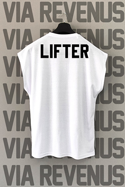Vordevia Lifter Back Printed Zero Sleeve Sports T-Shirt