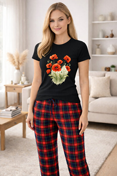 MVRDAR Pijamale dama din bumbac premium, pijama femei confortabila