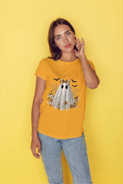 MVRDAR Tricouri unisex 100% bumbac colecția Halloween, Spooky și Horror