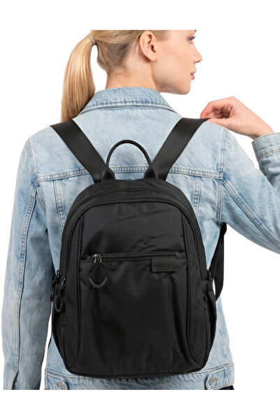 KY Dp Casual Black a Quality Multi-Compartment Water Repellent Sports Travel ...