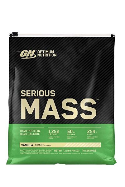 Optimum Nutrition مسحوق بروتين لزيادة الوزن مع فيتامين سي والزنك وفيتامين د ل...
