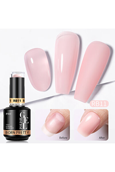 Born Pretty Pro Rubber Base Renkli Base Coat 15 ml RBNEW-11