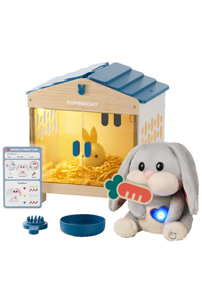 Feyza Oyuncak Care Pets |   Interactive Mother Rabbit Toy Set |   3+ Years Ol...