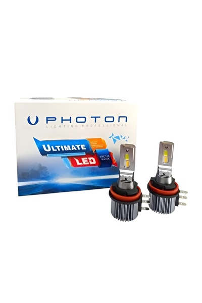 Photon Ultimate H7 LED Xenon Far Ampulü Buz Beyazı Canbus Uyumlu Şimşek Etkil...