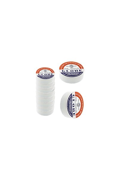 Çankaya Globe 19MM Pvc Elektrik Izole Bant Beyaz Izolasyon Bandı 5 Mil x 3/4 ...