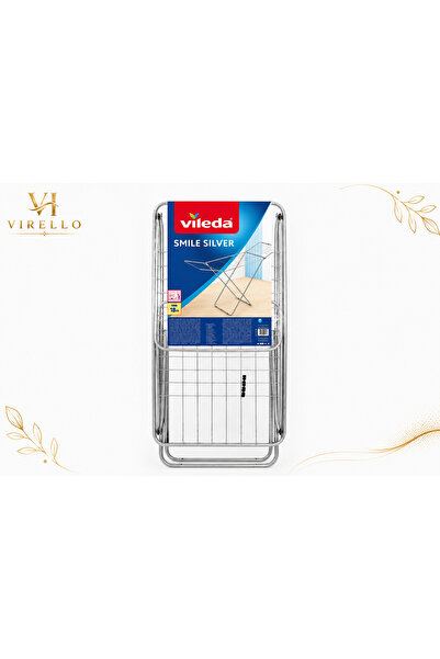 Vileda Uscător de rufe Smile Silver, pliabil, suprafață de uscare 18 m