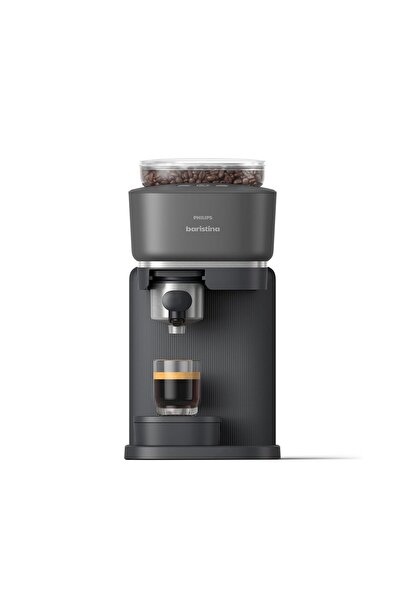Philips Baristina espresso makinesi, siyah gri, tek tuşla Café Crema