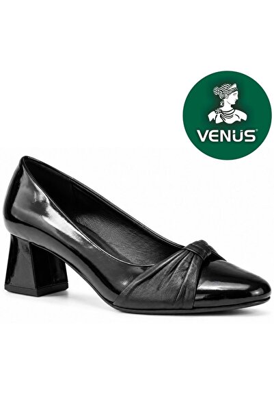 Venüs Abros Genuine Leather Comfort Orthopedic Women's Classic Heeled Shoes B...
