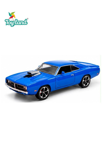 TOY LAND 1:32 Scale Die-Cast Muscle Car Model Toy with Openable Doors, Pull-B...