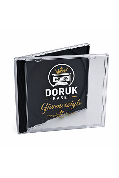 CD 2 Adet siyah göbekli boş kutusu